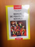 MANUAL DE PSIHOLOGIE SOCIALA de ADRIAN NECULAU , 2004 ,