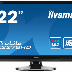 Monitor Second Hand Iiyama E2278HD, 22 Inch Full HD TN, VGA, DVI NewTechnology Media