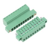 Cumpara ieftin Conectori Electrici 10 Pini, Pas 3.81mm, PCB, Automatizari, Set Borne, Montaj Rapid, Circuite Electronice, Tablouri Electrice
