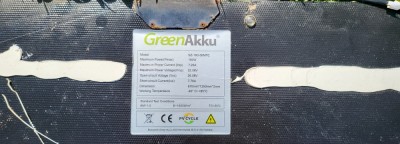 Panou Fotovoltaic Semiflexibil 160W GreenAkku SZ-160-36MFE Livrare gratuita! foto