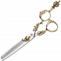 WOLF Degloving foarfece pentru dreptaci 5,5 King offset foarfece de tuns pentru salon Linia profesio