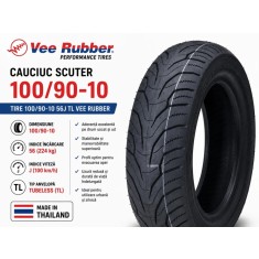Cauciuc scuter 100 / 90 - 10 Vee Rubber (56J)