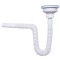 Sifon pentru chiuveta fara dop cu cap, 115 mm - 1&quot;1/2 - 32 mm