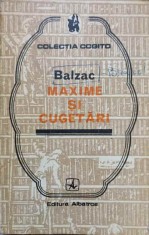 MAXIME SI CUGETARI-HONORE DE BALZAC-221441
