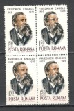 Romania.1970 150 ani nastere F.Engels bloc 4 YR.473