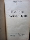 Andre Maurois - Histoire d&#039;Angleterre (Editia: 1937)
