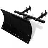 Lama Plug Zapada 80x44 cm vidaXL Otel Negru Freza Deszapezire Reglabil
