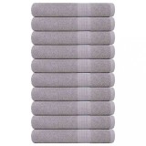 VidaXL Prosoape pentru saună 10 buc Gri 80x200 cm 360 g/m&sup2; 100% bumbac
