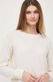 Max Mara Leisure pulover de l&acirc;nă femei, culoarea bej, light 2416360000000