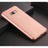 Husa FullBody MyStyle Rose Gold pentru Samsung Galaxy S8, Protectie Completa 360, Subtire, Anti-zgarieturi
