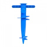 Suport universal pentru umbrela tip burghiu 30cm albastru Zilan ZTS8493