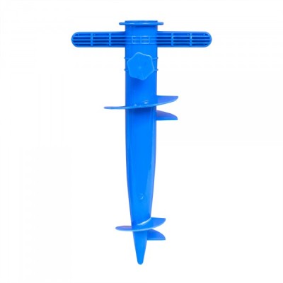 Suport universal pentru umbrela tip burghiu 30cm albastru Zilan ZTS8493 foto