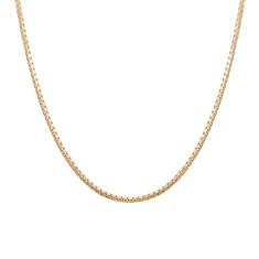 Lant Aur 14K, model Box 55 cm