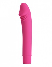 Vibrator Pixie 10 Moduri Vibratii Silicon Roz 15.3 cm foto