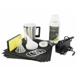 Set profesional regenerare faruri auto din policarbonat, 600 ml, 13 piese