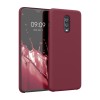Husa Silicon Violet Kwmobile OnePlus 6T: Protectie Antialunecare, Anti-soc