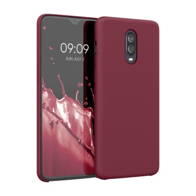 Husa pentru OnePlus 6T, Silicon, Violet, 46316.209 foto