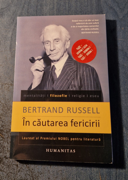 In cautarea fericirii Bertrand Russell