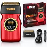 Cumpara ieftin Aparat de Ras Electric Profesional WMARK VS2 Infinite, Shaver cu Folie Dubla, Motor BLDC 9.000 RPM, 3 Viteze Ajustabile, Display LCD, Afisaj LED, Inca