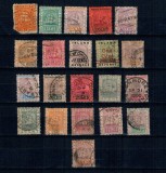 British Guiana 1860-1910 - Uzuale, lot stampilat