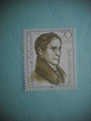 HOPCT TIMBRE MNH 1227 POETUL JOSEPH HUTTEN -1 VAL-1988-GERMANIA DDR/RDG foto