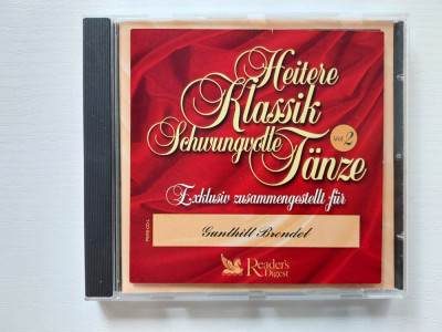 CD: Heitere Klassik Schwungvolle T&amp;auml;nze (Dans Le Tourbillon De La Danse) Vol.2 foto