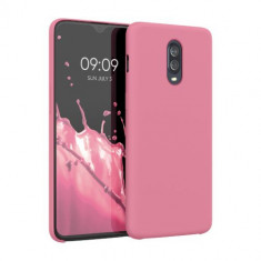 Husa pentru OnePlus 6T, Silicon, Roz, 46316.212 foto