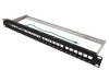 Patch Panel Keystone 24 Porturi 19&quot; Negru, Logilink