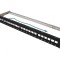 Patch Panel Keystone 24 Porturi 19&quot; Negru