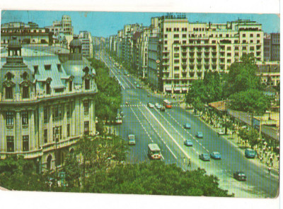 CPI B 11365 CARTE POSTALA - BUCURESTI. B-DUL NICOLAE BALCESCU foto