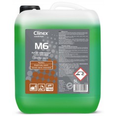 CLINEX M6 Medium, 5 litri, detergent fara spuma pentru curatare pardoseli