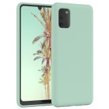 Husa pentru SAMSUNG Galaxy A31 - Silicone Cover (Menta)