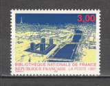 Franta.1996 Inaugurarea Bibliotecii Nationale XF.650, Nestampilat