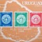 Uruguay 1969 - Ziua marcii postale, colita neuzata