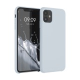 Husa pentru Apple iPhone 11, Silicon, Gri, 49724.70, Carcasa