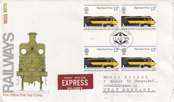 FILATELIE TEMATICA - PLIC ANGLIA / MAREA BRITANIE TEMATICA TRANSPORT TRENURI