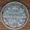 Canada - moneda de colectie rara - argint- 10 cents 1896 - Victoria; tiraj 650k