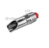 Suzeta Inox 3/4&quot; Porci Sacrificiu, Scroafe, Vieri - Adapator Bite-Drinker, Debit Optimizat, Reduce Pierderile de Apa
