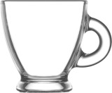 Pahar pentru espresso LAV Roma din sticla, 95 ml, set 6 bucati