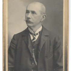 FOTOGRAFIE VECHE Generalul Constantin Coanda CRAIOVA CDV ATELIER M. K.