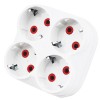 Triplu stecher patrat, 4 x Schuko