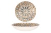 Rinart Farfurie ad&acirc;ncă - Aztec - Porţelan - 23 cm (900cc) - set de 6