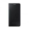 Husa Tip Carte Samsung Galaxy Core 4G (Negru/Alb) - Protectie Coperta, Piele Eco, Anti-Zgarieturi, Socuri, Apa