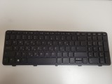 Tastatura Laptop, HP, Probook 450 G0, 455 G1, 470 G1, 470 G0, 450 G2, 450 G1, cu rama, iluminata, US