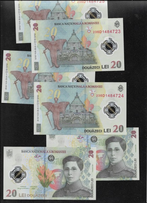 20 lei 2021 (2023) unc pret pe bucata