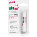 Sebamed Sensitive Skin Lip Defense balsam protector de buze SPF 30 4.7 g