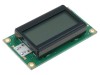 LCD Alfanumeric 8x2 cu LED Galben