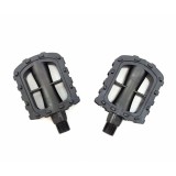 Pedale biciclete 221 plastic 80x58, filet 9/16&quot;(14mm) Cod:P056
