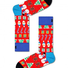 Happy Socks sosete All I Want For Christmas Sock culoarea rosu