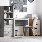 vidaXL Birou de scris Gri sonoma Plăci aglomerate 70 x 40 x 76 cm Simplu